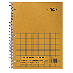 Roaring Spring 5x5 Graph Ruled Spiral Lab Notebook (ROA11209)