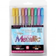 Sakura of America Assorted Metallic Gel Ink Pens (57370)