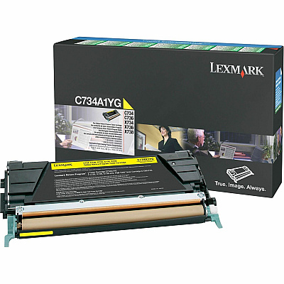 Lexmark Toner Cartridge (LEXC734A1YG)