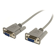StarTech 25ft Cross Wired Serial Null Modem Cable (SCNM9FF25)