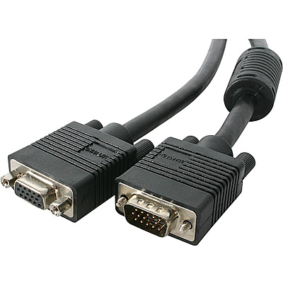 StarTech 3 Ft Coax Vga Monitor Extension Cable (MXT101HQ3)