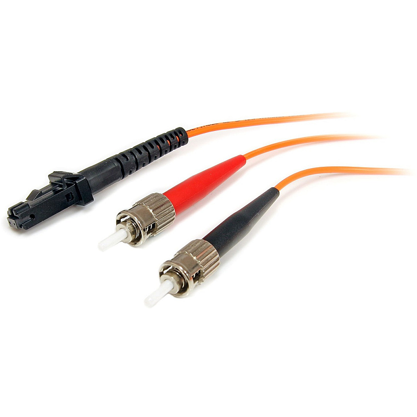StarTech 1m Multimode Fiber Patch Cable Mtrj - St (FIBMTST1)