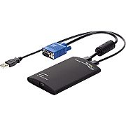 StarTech Kvm Console To Usb Laptop Crash Cart (NOTECONS01)