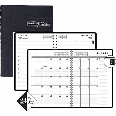 House of Doolittle Recycled Daily/Monthly 24/7 Appointment Planner (289632)