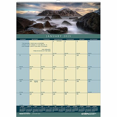 House of Doolittle Landscapes Nature Photo Wall Calendars (HOD362)