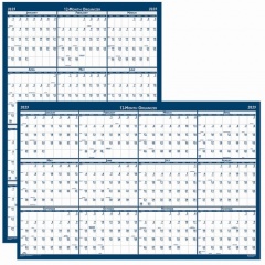 House of Doolittle Dated 66" Laminated Wall Planner (3962)