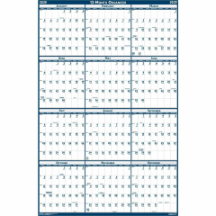 House of Doolittle Write-on Laminated Wall Planner (3960)
