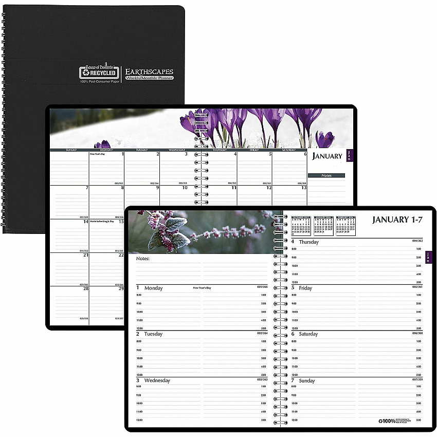 House of Doolittle Earthscapes Gardens Weekly Monthly Planner (294632)