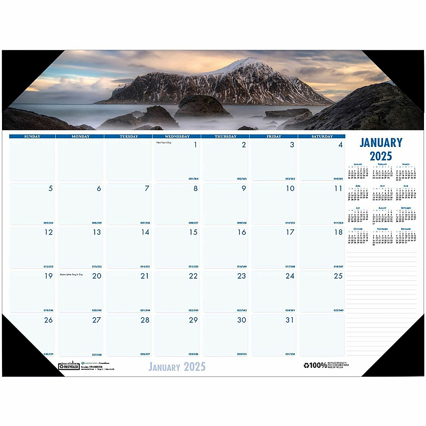 House of Doolittle EarthScapes Coastlines Desk Pad (178)