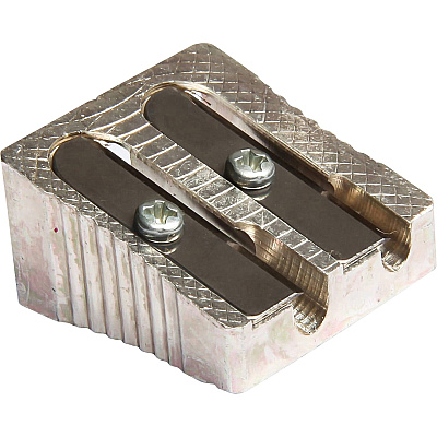 Baumgartens Two-hole Metal Pencil sharpener (BAUMR2110)