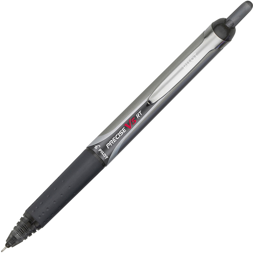 Pilot Precise V5 RT Extra-Fine Premium Retractable Rolling Ball Pens - Bar-coded (PIL35456)