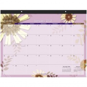 AT-A-GLANCE Paper Flowers Monthly Desk Pad (5035)