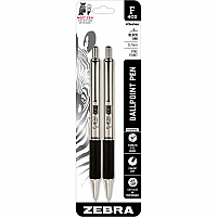 Zebra STEEL 4 Series F-402 Retractable Ballpoint Pen (ZEB29212)