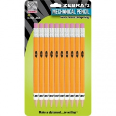 Zebra Push Eraser No. 2 Mechanical Pencils (51351)