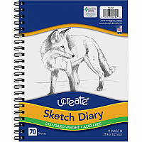 UCreate Art1st Sketch Diary - Letter (PAC4794)