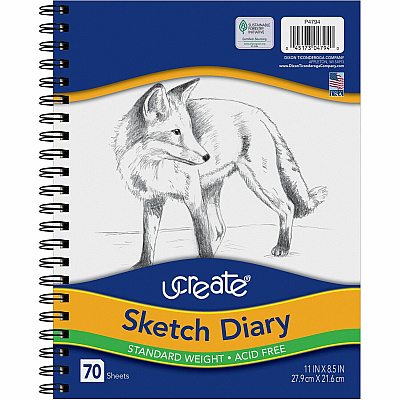 UCreate Art1st Sketch Diary - Letter (PAC4794)