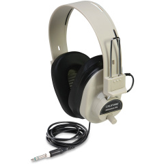 Califone Ultra Sturdy Stereo Headphone W/ Vol Cntrl (2924AVPS)