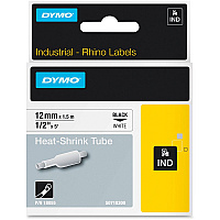 DYMO White Heat Shrink Tube (DYM18055)