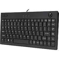 Adesso Miniusb Keyboard W/optical Trackball (bl (AKB310UB)