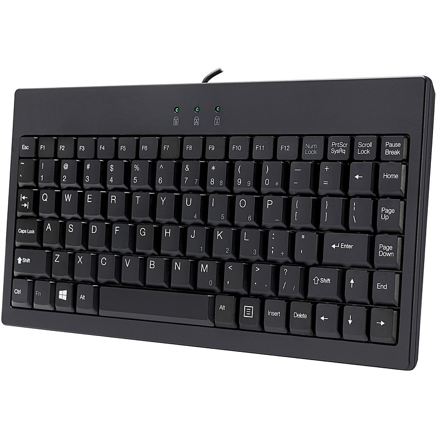 Adesso Mini Usb Keyboard W/ps/2 Adaptor (AKB110B)