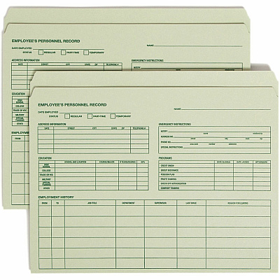 Smead Straight Tab Cut Letter Recycled Top Tab File Folder (SMD77000)