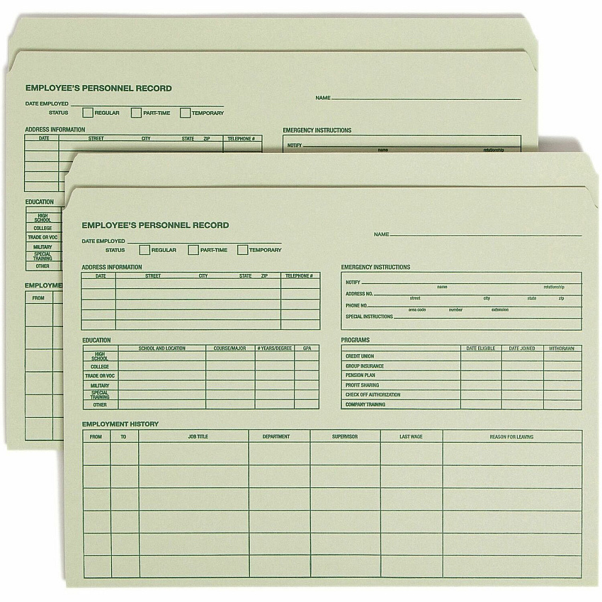 Smead Straight Tab Cut Letter Recycled Top Tab File Folder (SMD77000)