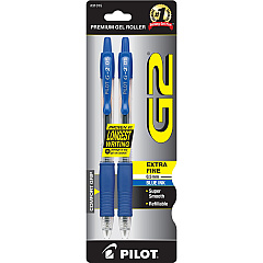 Pilot G2 Retractable Gel Ink Rollerball Pens (PIL31015)