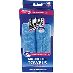 Endust XL MicroFiber Towels Twin Pack (END11421)