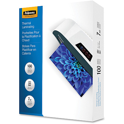 Fellowes Letter-Size Glossy Laminating Pouches (FEL52041)