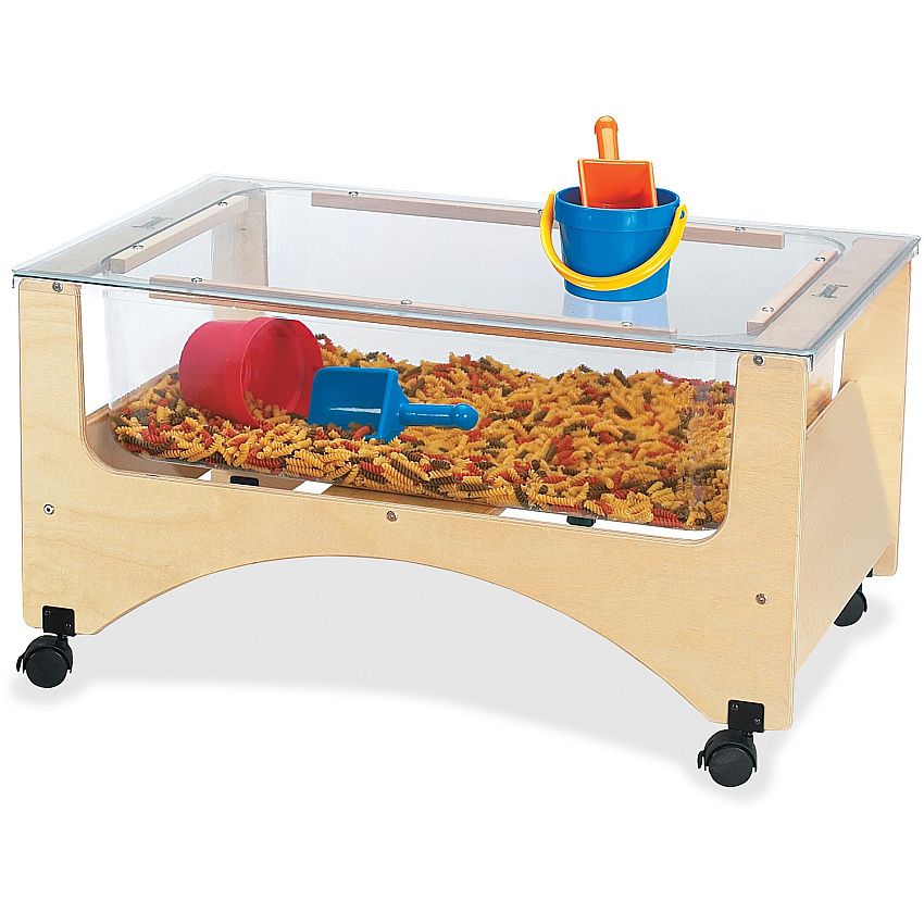 Jonti-Craft Rainbow Accents Toddler See-thru Sensory Table (2872JC)