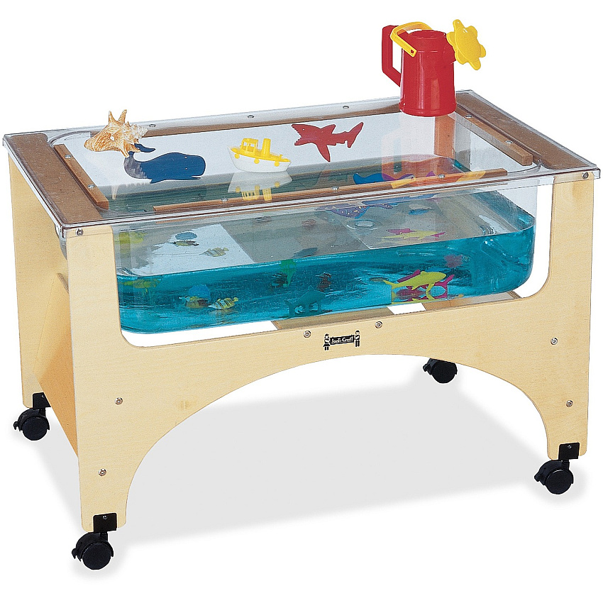 Jonti-Craft Rainbow Accents See-Thru Sensory Play Table (2871JC)