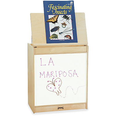 Jonti-Craft Rainbow Accents Big Book Write-n-Wipe Easel (0543JC)