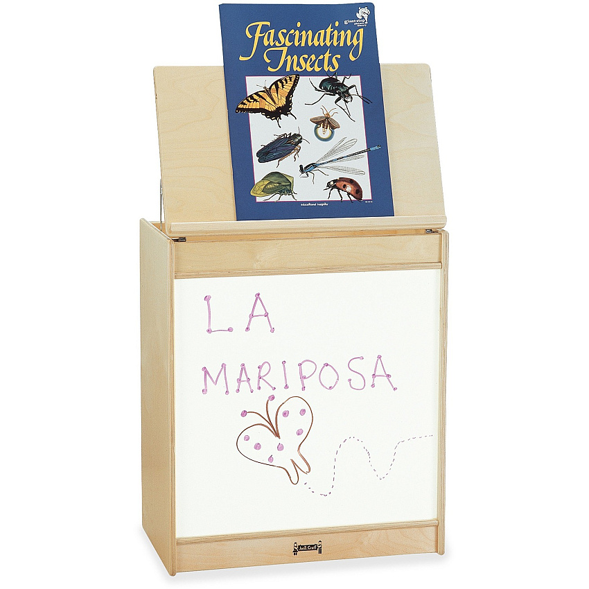 Jonti-Craft Rainbow Accents Big Book Write-n-Wipe Easel (0543JC)