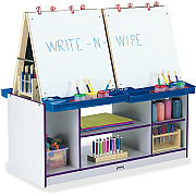 Jonti-Craft Rainbow Accents 4 Station Art Center (0294JCWW004)