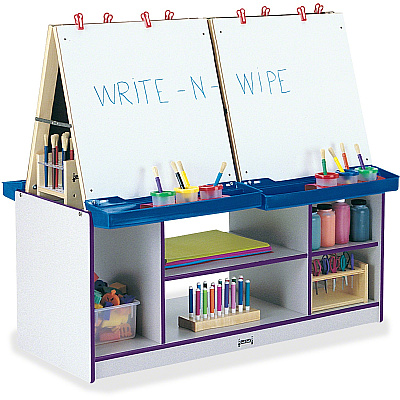 Jonti-Craft Rainbow Accents 4 Station Art Center (0294JCWW004)