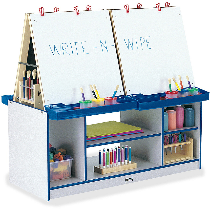 Jonti-Craft Rainbow Accents 4 Station Art Center (0294JCWW003)