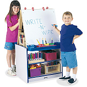 Jonti-Craft Rainbow Accents 2 Station Art Center (0289JCWW003)