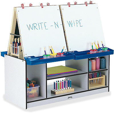 Jonti-Craft Rainbow Accents 4 Station Art Center (0294JCWW180)