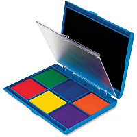 Learning Resources 7 Color Stamp Pad Ink Pad (LRNLER4275)