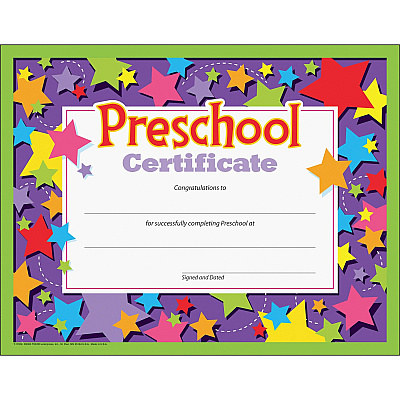 TREND Preschool Certificate (TEPT17006)