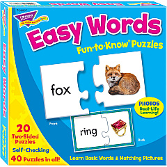 TREND Easy Words Fun to Know Puzzles (TEPT36007)