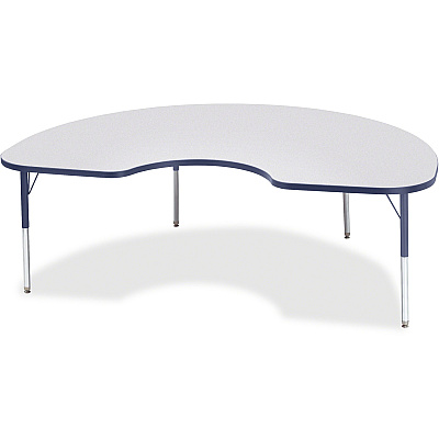 Jonti-Craft Berries Elementary Height Color Edge Kidney Table (6423JCE112)