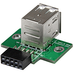 StarTech 2 Port Usb Motherboard Header Adapter (USBMBADAPT2)