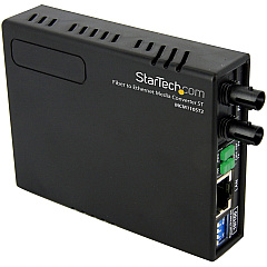 StarTech Mm Fiber Ethernet Media Converter St 2km (MCM110ST2)