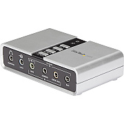 StarTech Usb Audio Adapter External Sound Card (ICUSBAUDIO7D)