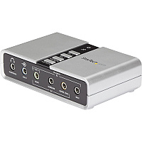 StarTech Usb Audio Adapter External Sound Card (ICUSBAUDIO7D)