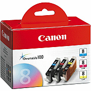 Canon CLI-8 Original Ink Cartridge (CNMCLI8CLRPK)