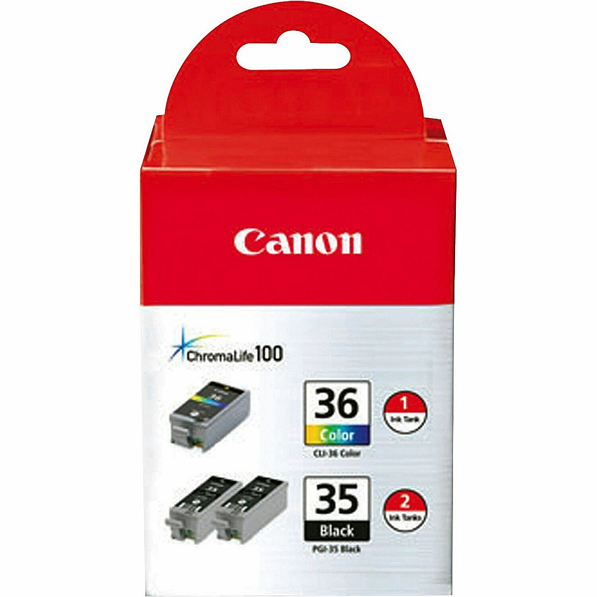 Canon PGI-35/CLI-36 Original Ink Cartridge (CNMPGI35CLI36)