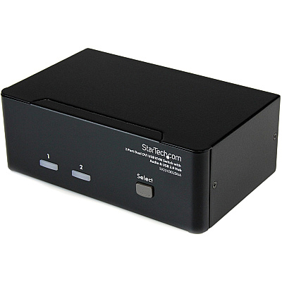 StarTech 2 Port Dual Dvi Usb Kvm Switch (SV231DD2DUA)