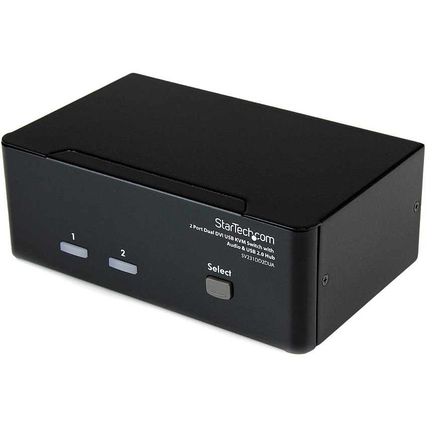 StarTech 2 Port Dual Dvi Usb Kvm Switch (SV231DD2DUA)